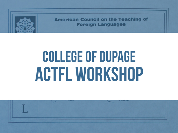 actfl workshop