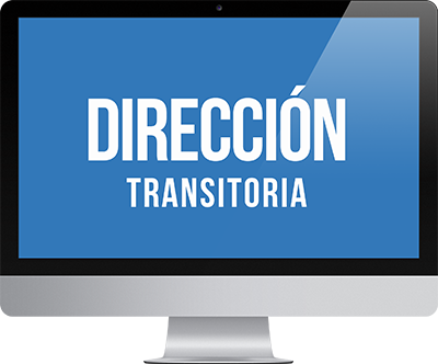 dirección transitoria