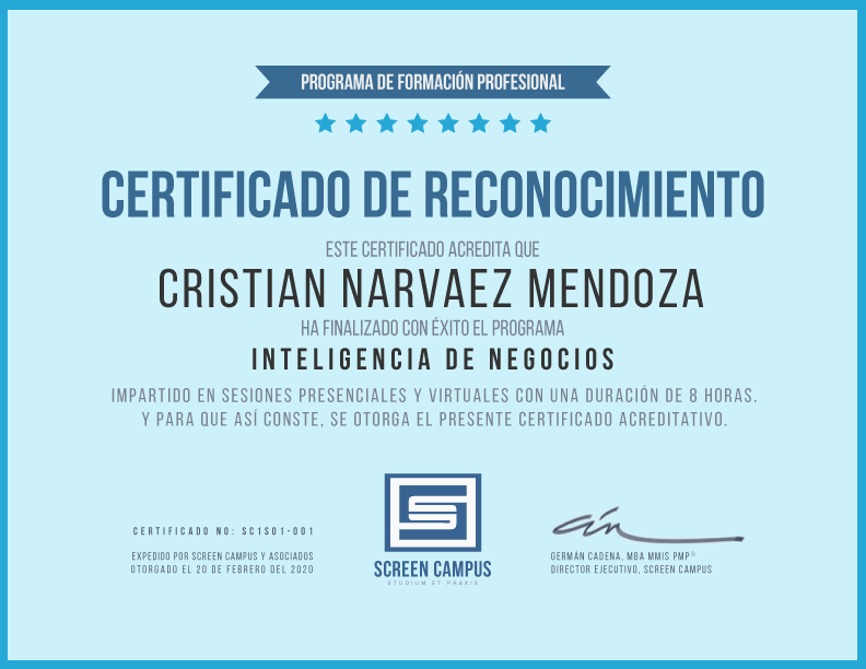inteligencia de negocios