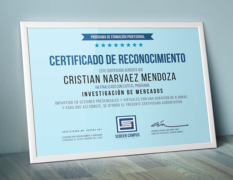 investigación de mercados