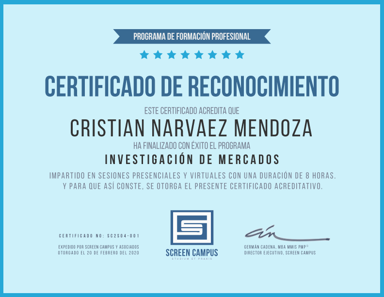 investigación de mercados