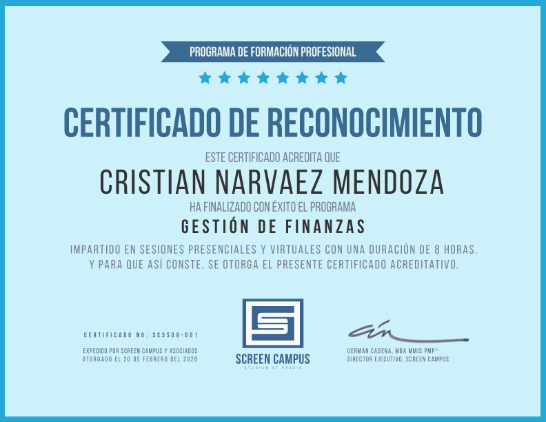 gestión de finanzas