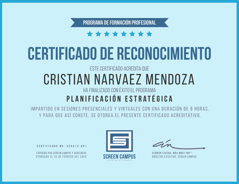 planificación estratégica