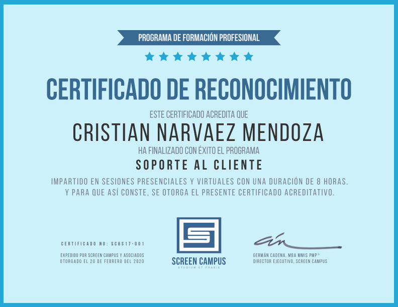 soporte al cliente