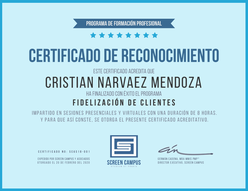 fidelización de clientes