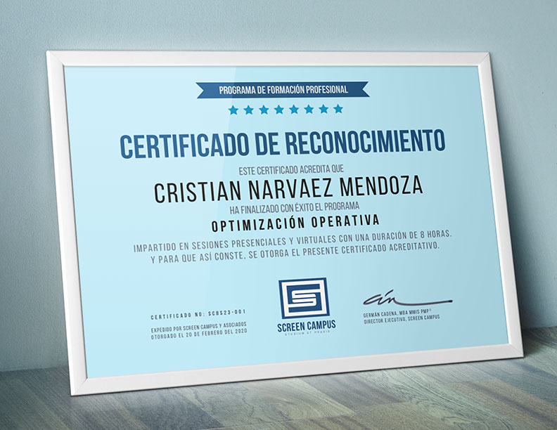 optimización operativa